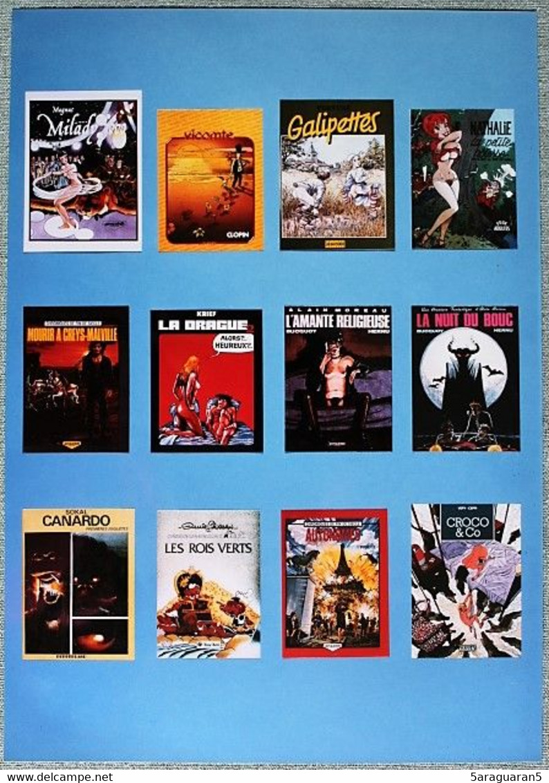 BD - Planche Publicitaire / Librairie - Bande Dessinée Sexy / érotique - Press Books