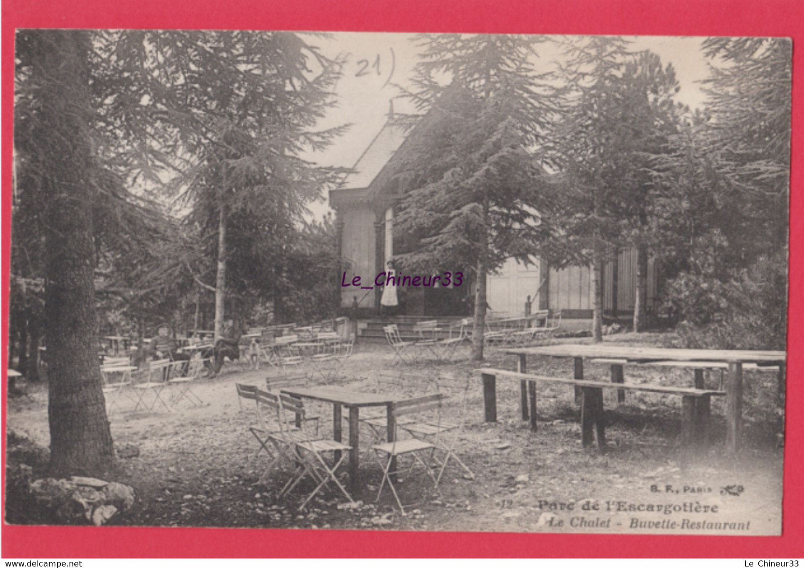 21 - CHENOVE--Parc De L'Escargotiere---Le Chalet---Buvette- Restauration - Chenove