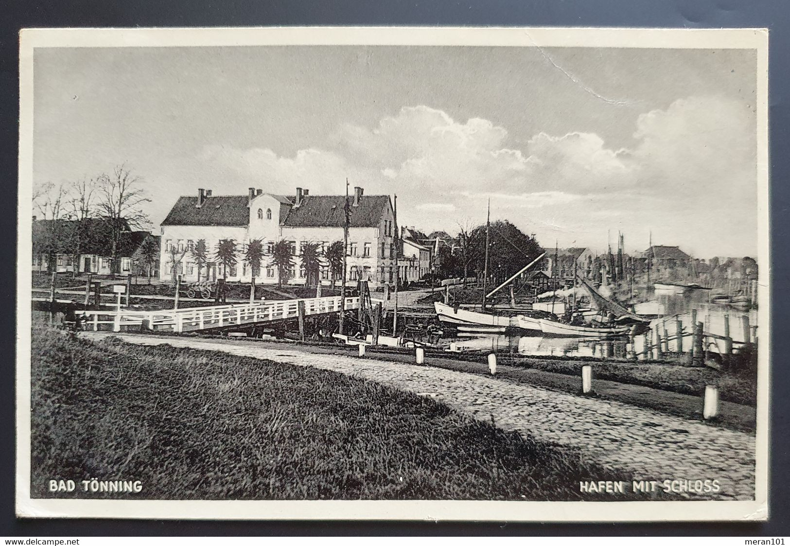 Schleswig-Holstein BAD TÖNNING "Hafen Mit Schloss" Gelaufen - Nordfriesland