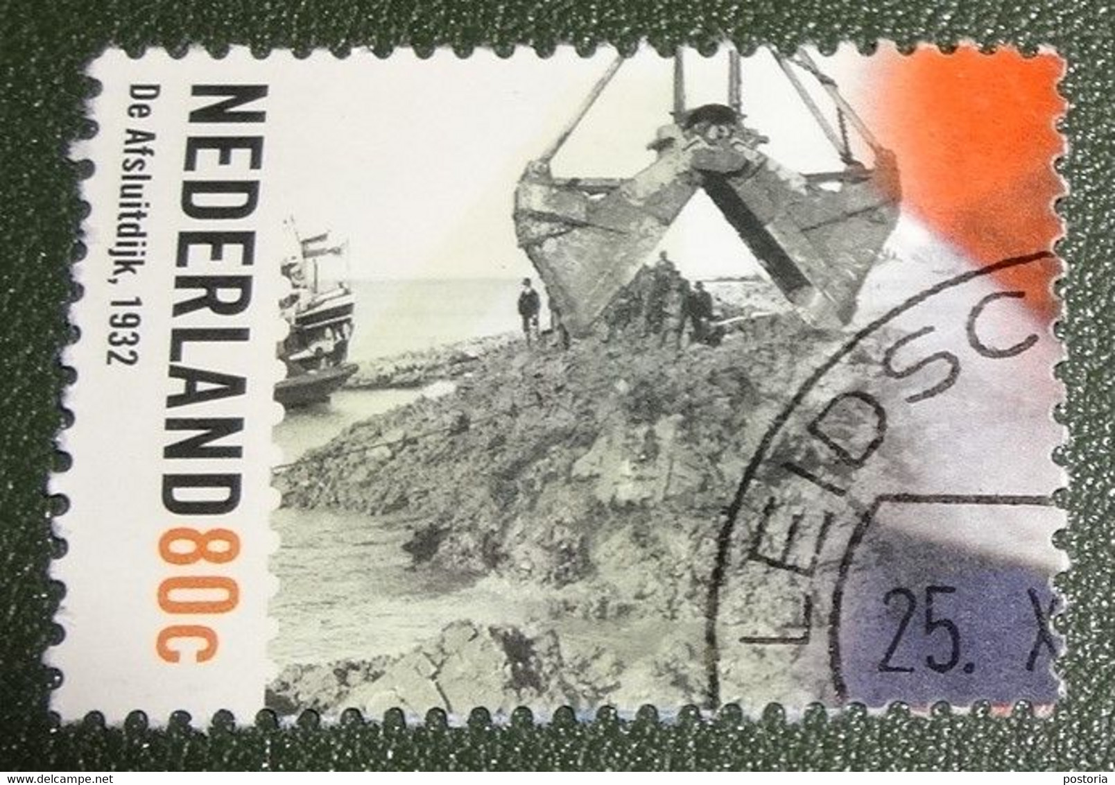 Nederland - NVPH - 1842 - 1999 - Gebruikt - Cancelled - Hoogtepunten 20e Eeuw - Afsluitdijk - Usados