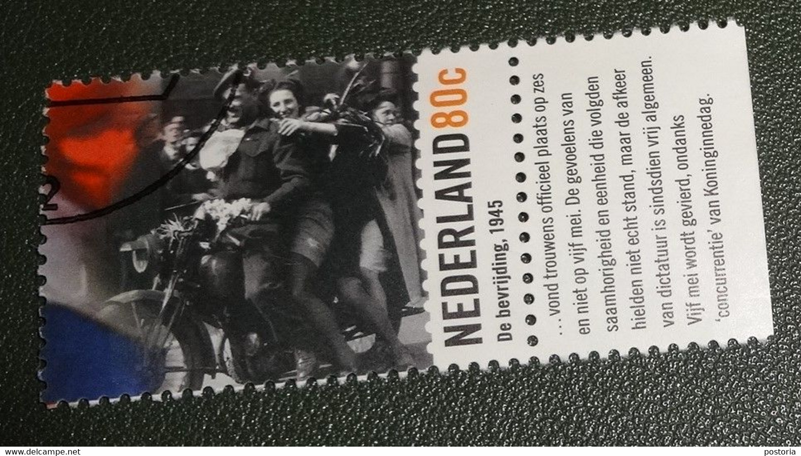 Nederland - NVPH - 1849 - 1999 - Gebruikt - Cancelled - Hoogtepunten 20e Eeuw - Bevrijding 1945 - WO2 - Tab - Used Stamps