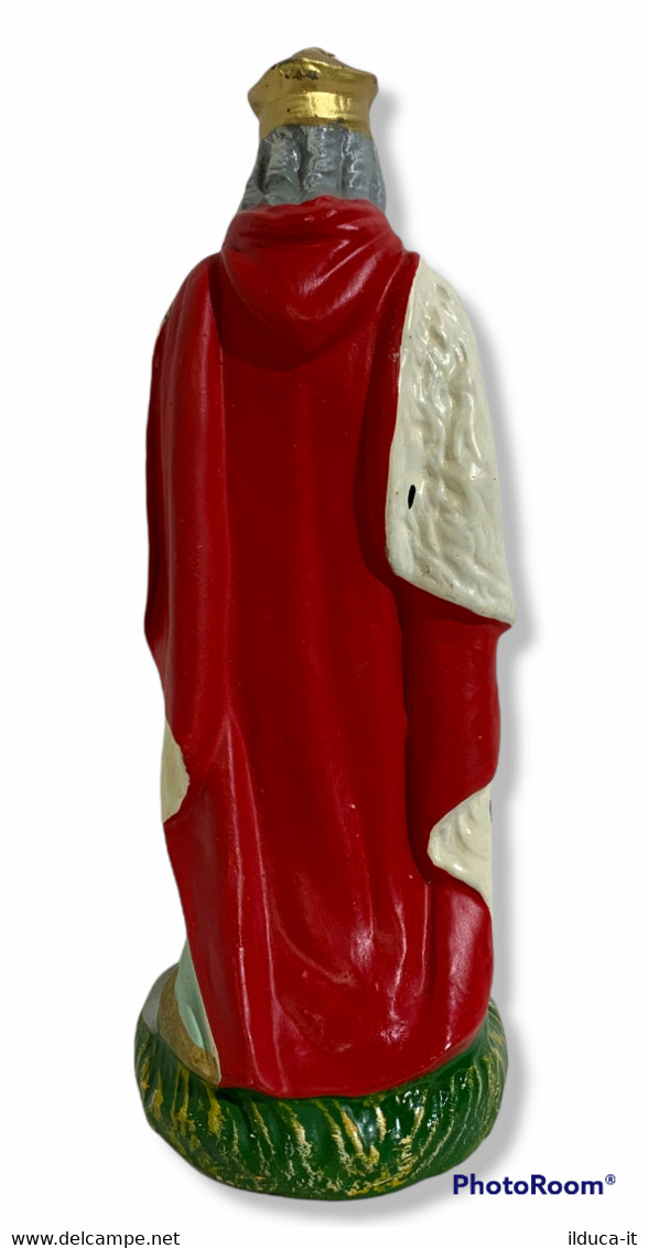 I100428 Pastorello Presepe - Statuina In Pasta - Re Magio - Weihnachtskrippen
