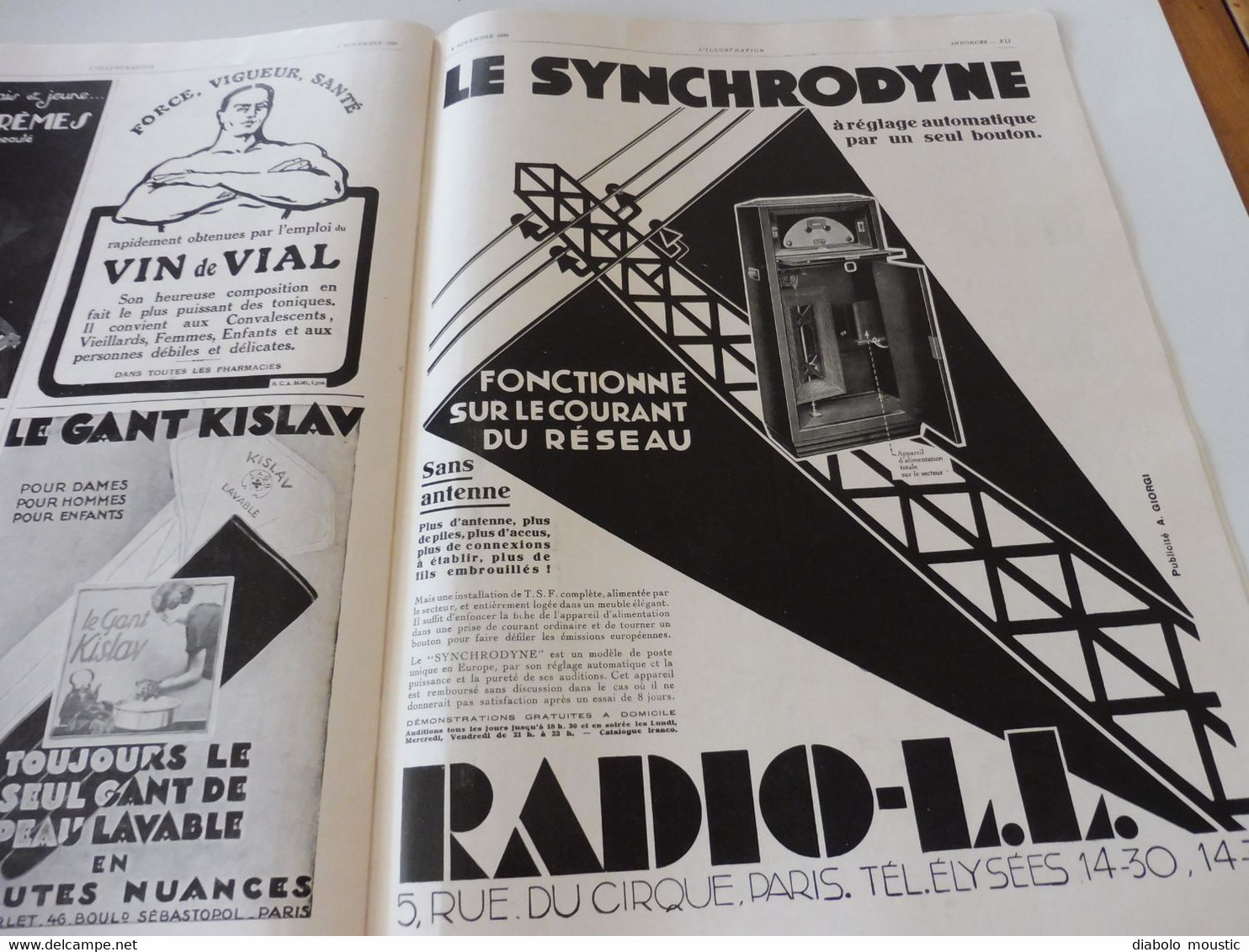 1929 :Hanoï,Han-Tchéou ;Belgique; Poilus d'Orient Yougoslavie; Salon TSF; Meiji-Temio à Tokio; Misères de St-Denis ; Etc