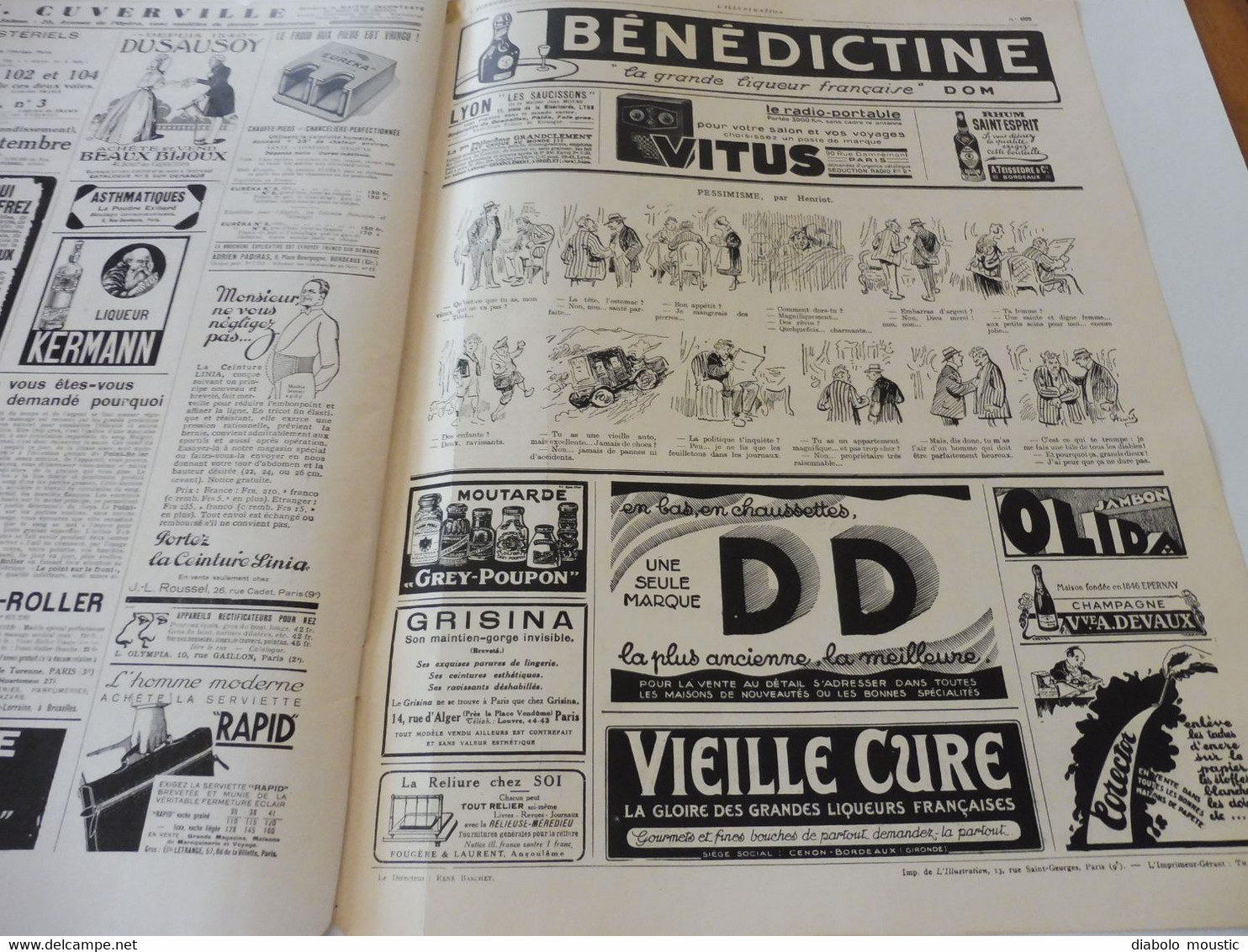 1929 :Hanoï,Han-Tchéou ;Belgique; Poilus d'Orient Yougoslavie; Salon TSF; Meiji-Temio à Tokio; Misères de St-Denis ; Etc