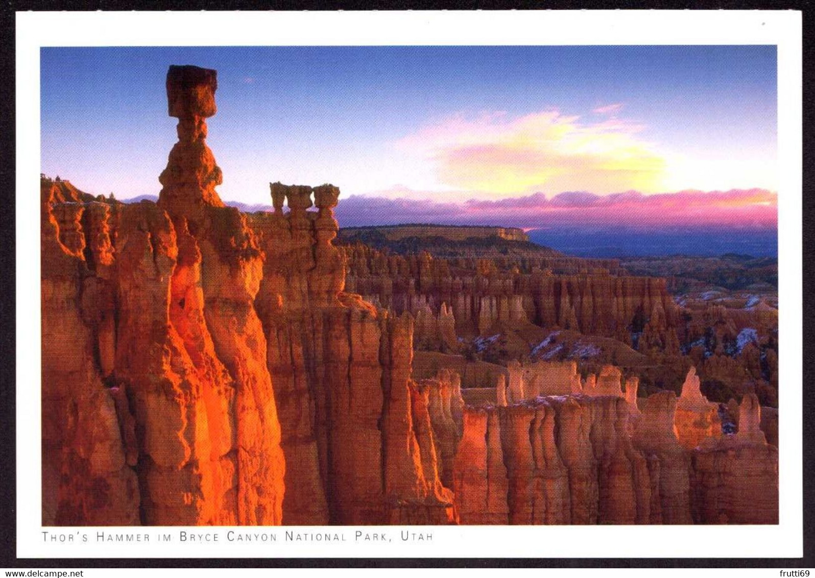 AK 001128 USA - Utah - Bryce Canyon National Park - Thor's Hammer - Bryce Canyon