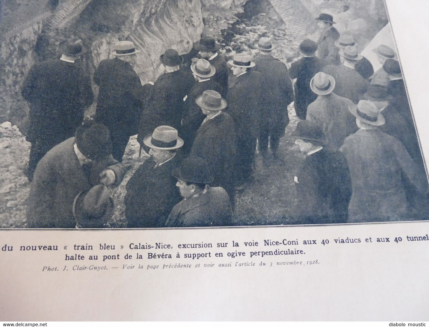 1929 :Tunnel sous la Manche;LOT (Rocamadour,Beaumat,.);Utrecht;Medical-Center USA; Train bleu Calais-Nice;Music-Hall;Etc