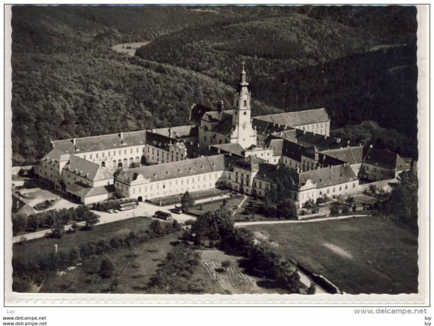 Stift ALTENBURG Bei HORN -  Um 1965  , Fliegeraufnahme, Luftbild,    Echte Photokarte - Horn