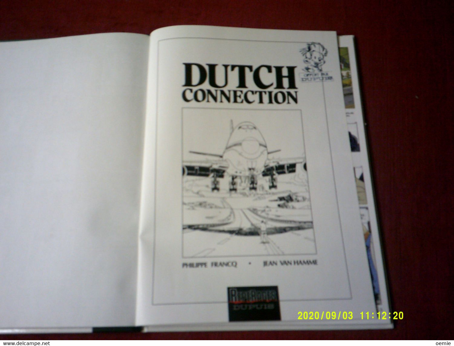 LARGO  WINCH   DUTCH  CONNECTION - Largo Winch