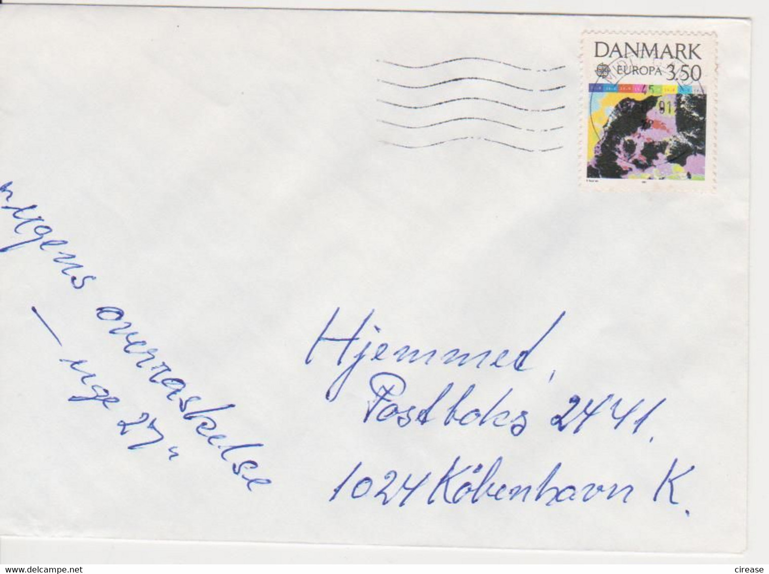 LETTER DENMARK NICE STAMPS EUROPA CEPT - Covers & Documents
