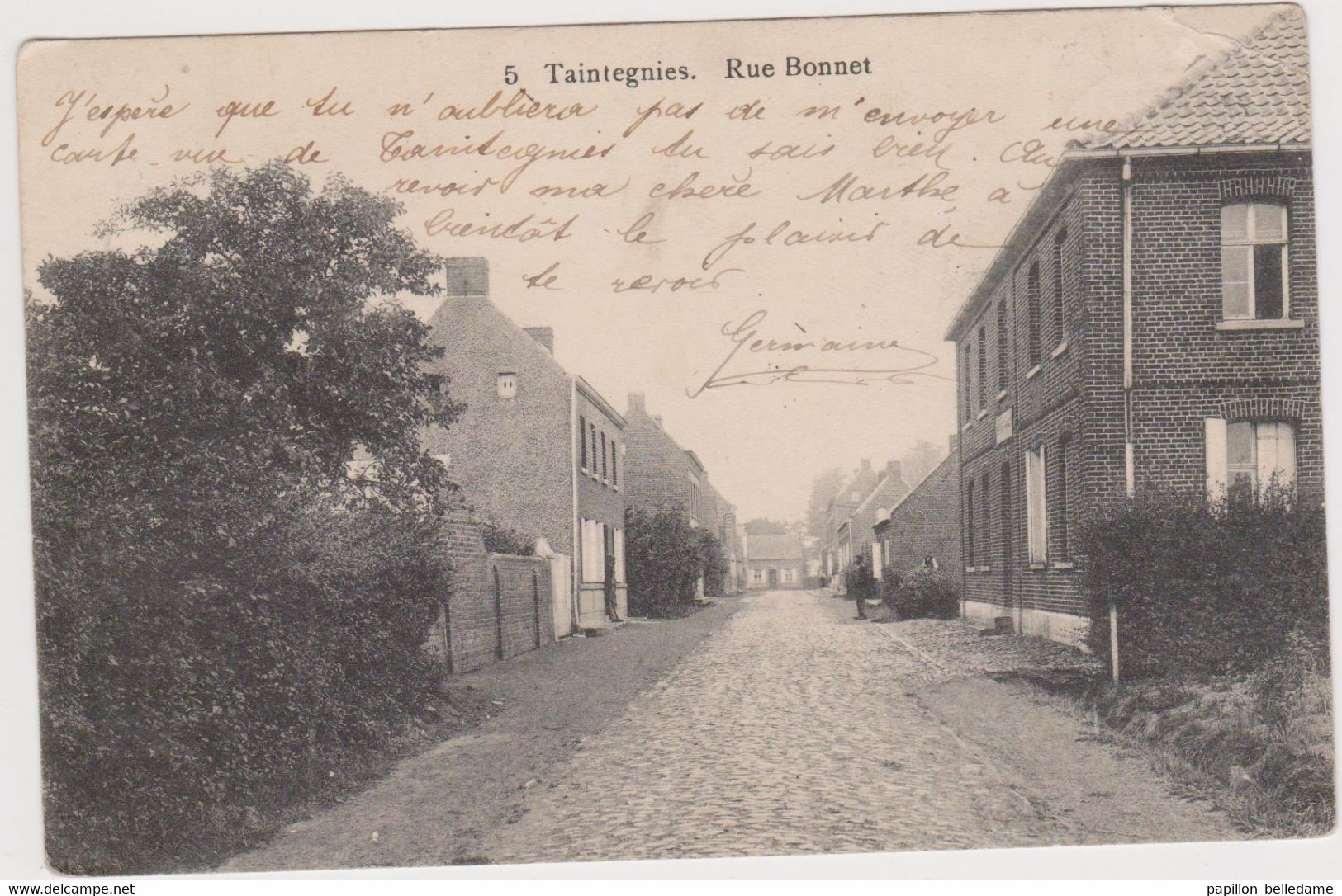 TAINTIGNIES  Rue Bonnet - Rumes