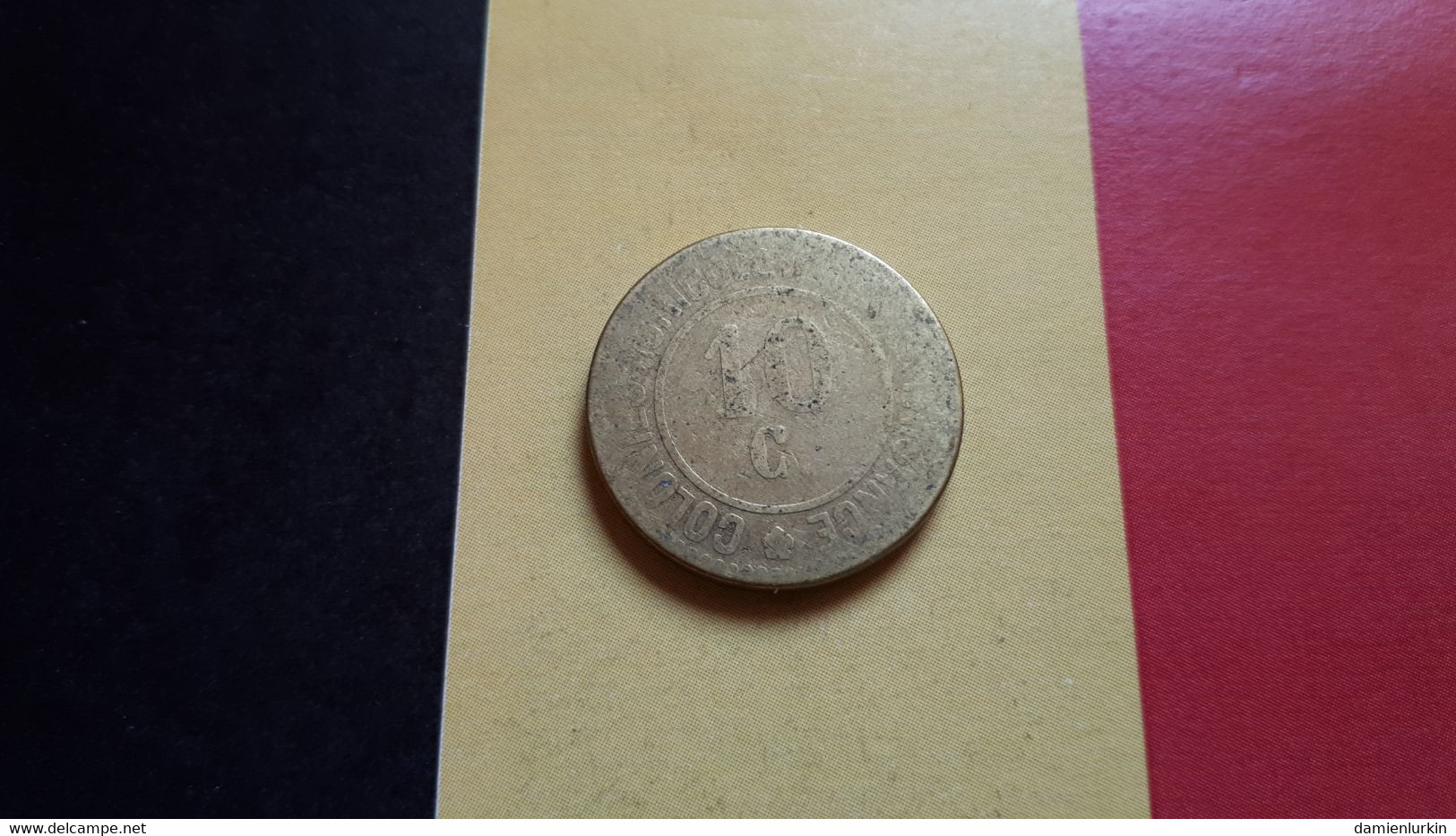 BELGIQUE HOOGSTRAETEN MERXPLAS 10 CENTIMES - Monétaires / De Nécessité