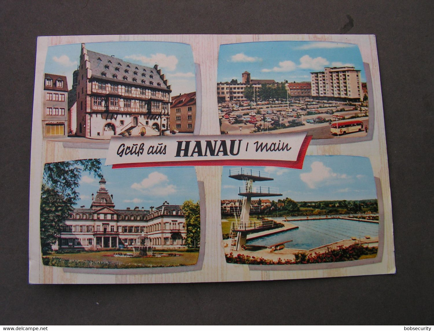 Hanau Karte 1964 - Hanau