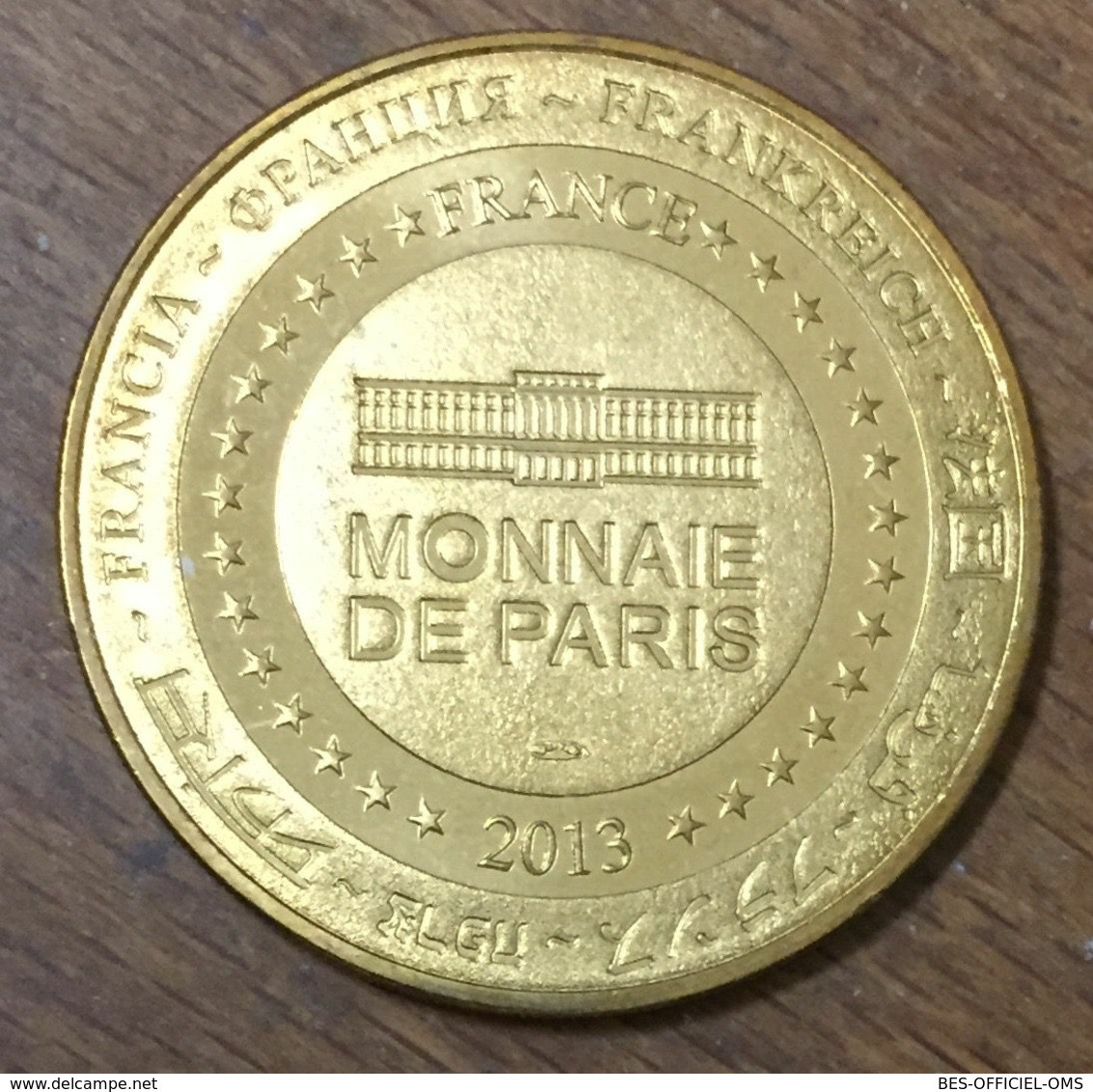 98 MONACO OCEANOMANIA MDP 2013 MÉDAILLE SOUVENIR MONNAIE DE PARIS JETON TOURISTIQUE MEDALS COINS TOKENS - 2013