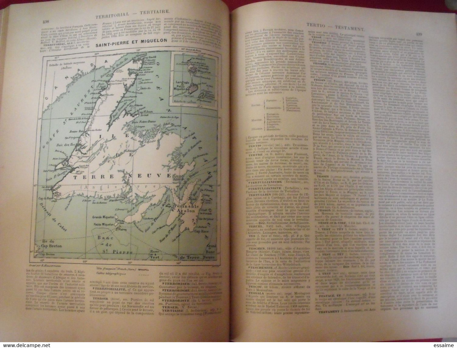 Dictionnaire Français Illustré Des Mots Et Des Choses. Larive & Fleury. 1904. En 3 Tomes - Dictionnaires