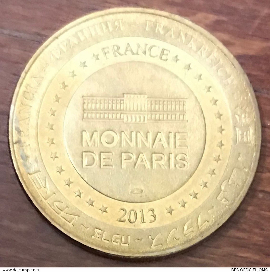 34 SAINT JEAN DE FOS GROTTE DE CLAMOUSE MDP 2013 MÉDAILLE MONNAIE DE PARIS JETON TOURISTIQUE TOKENS MEDALS COINS - 2013