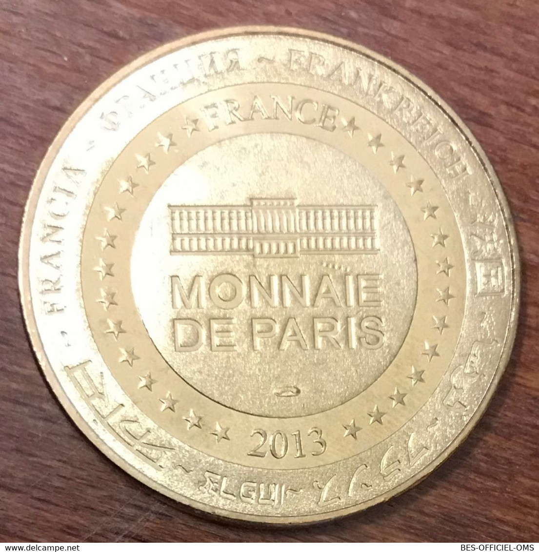 34 LA GRANDE MOTTE MDP 2013 MÉDAILLE SOUVENIR MONNAIE DE PARIS JETON TOURISTIQUE TOKENS MEDALS COIN - 2013