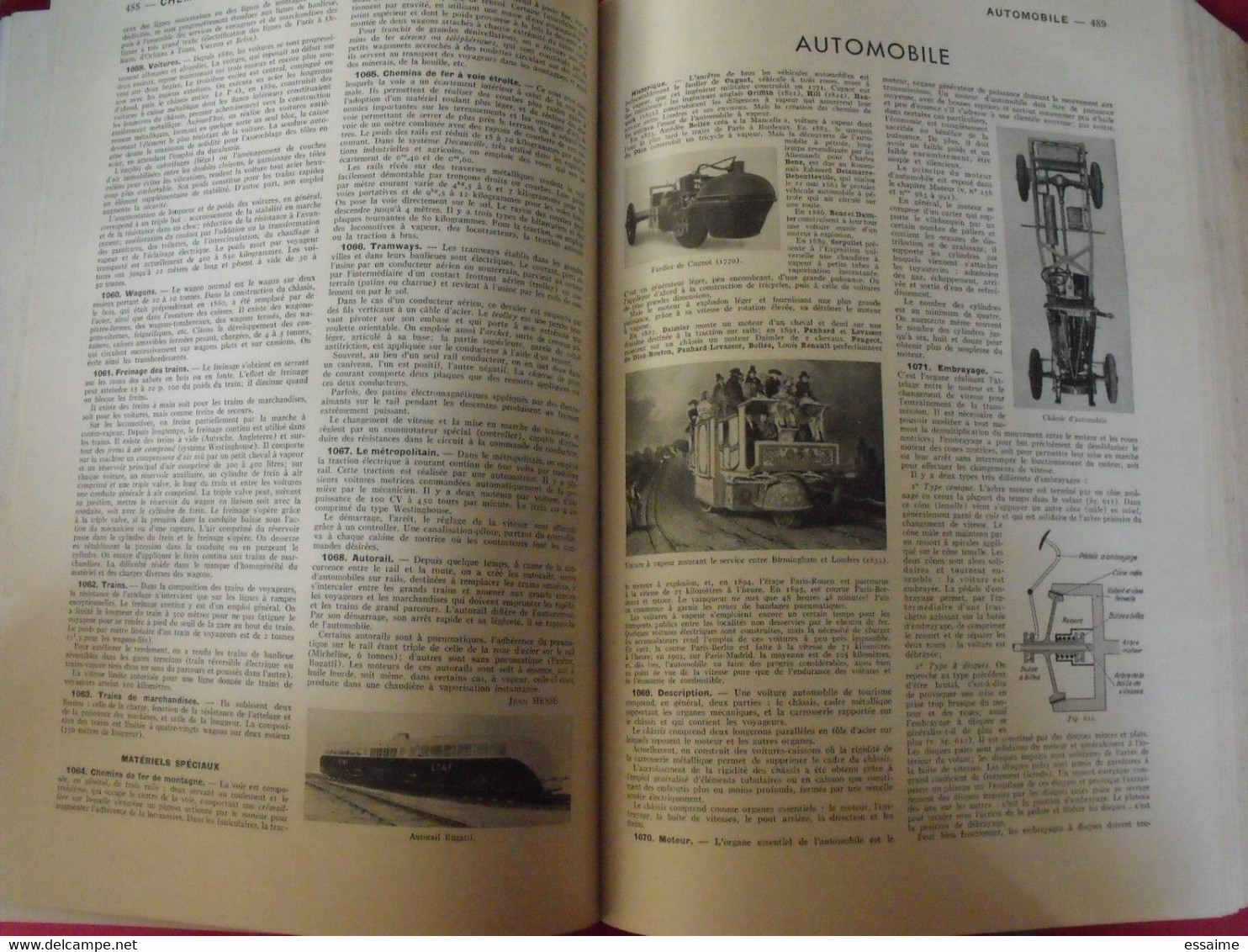 grand memento Larousse (en 2 tomes). 1936. geographie histoire beaux-arts physique chimie zoologie sports botanique