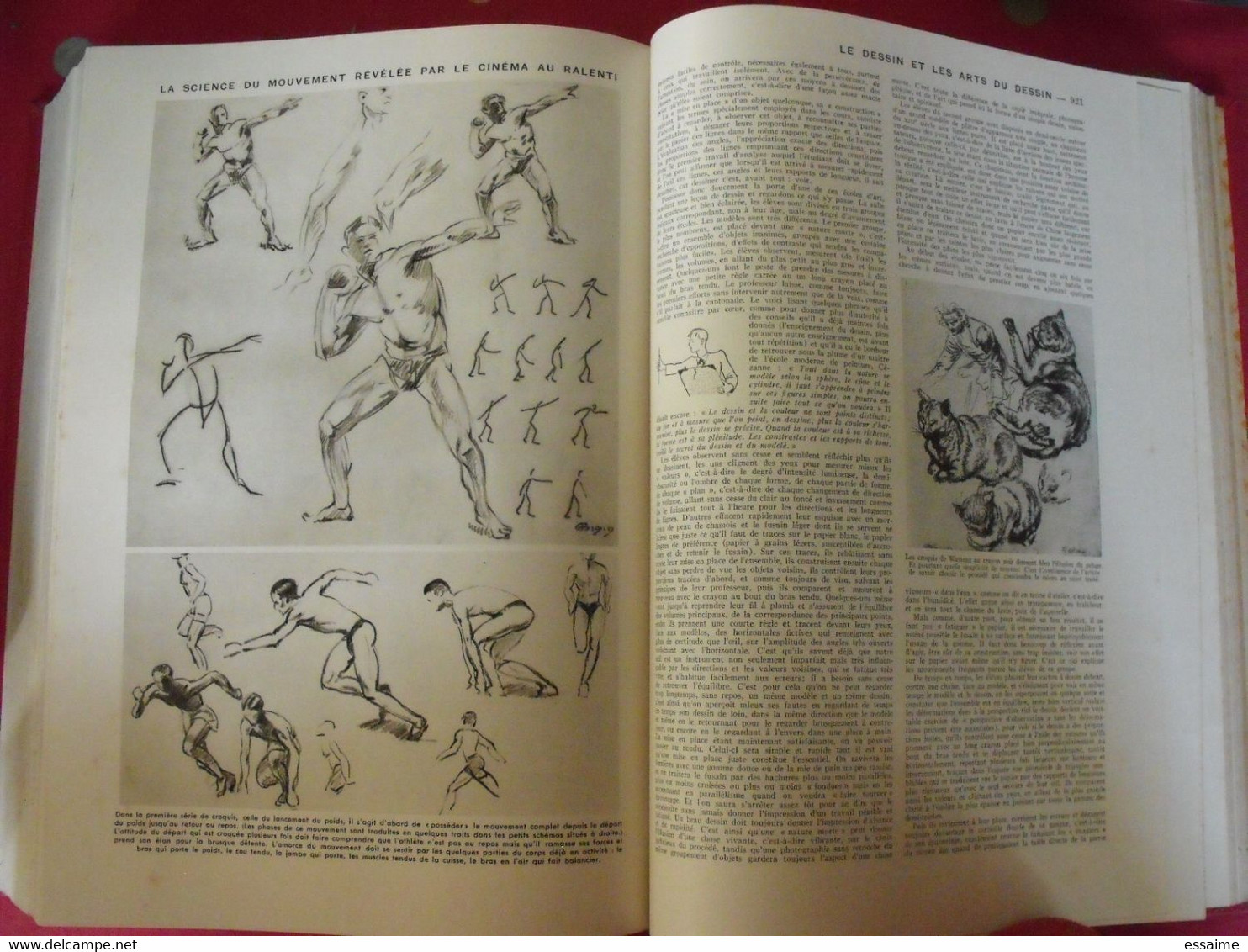 grand memento Larousse (en 2 tomes). 1936. geographie histoire beaux-arts physique chimie zoologie sports botanique