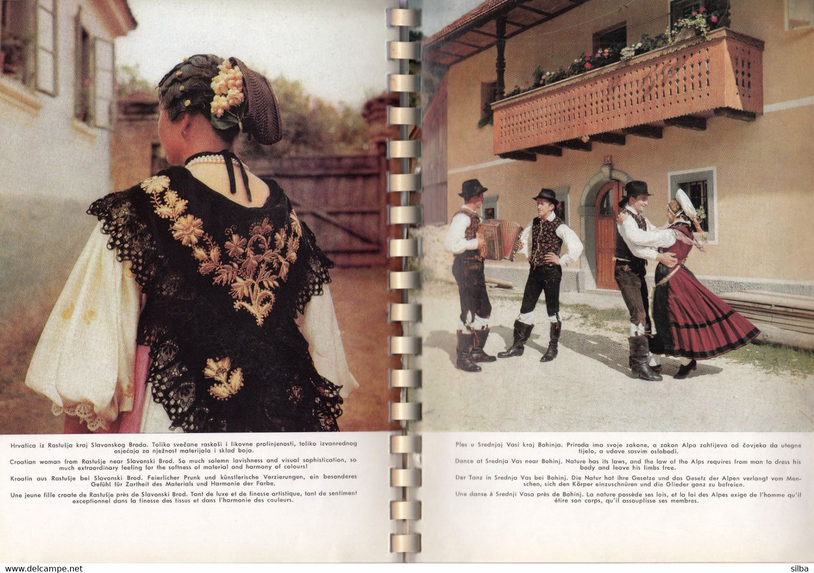 Folk costumes, Slovenia, Kosovo, Croatia, Bosnia, Serbia, Montenegro, Macedonia