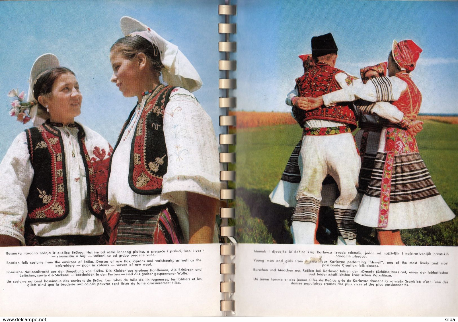 Folk costumes, Slovenia, Kosovo, Croatia, Bosnia, Serbia, Montenegro, Macedonia