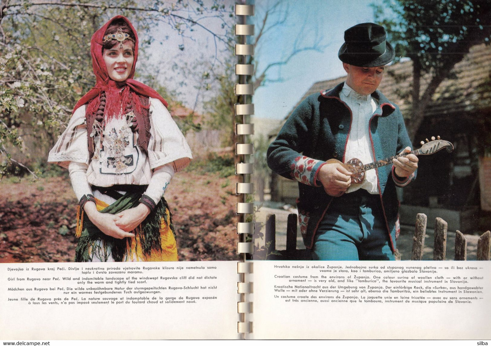 Folk costumes, Slovenia, Kosovo, Croatia, Bosnia, Serbia, Montenegro, Macedonia