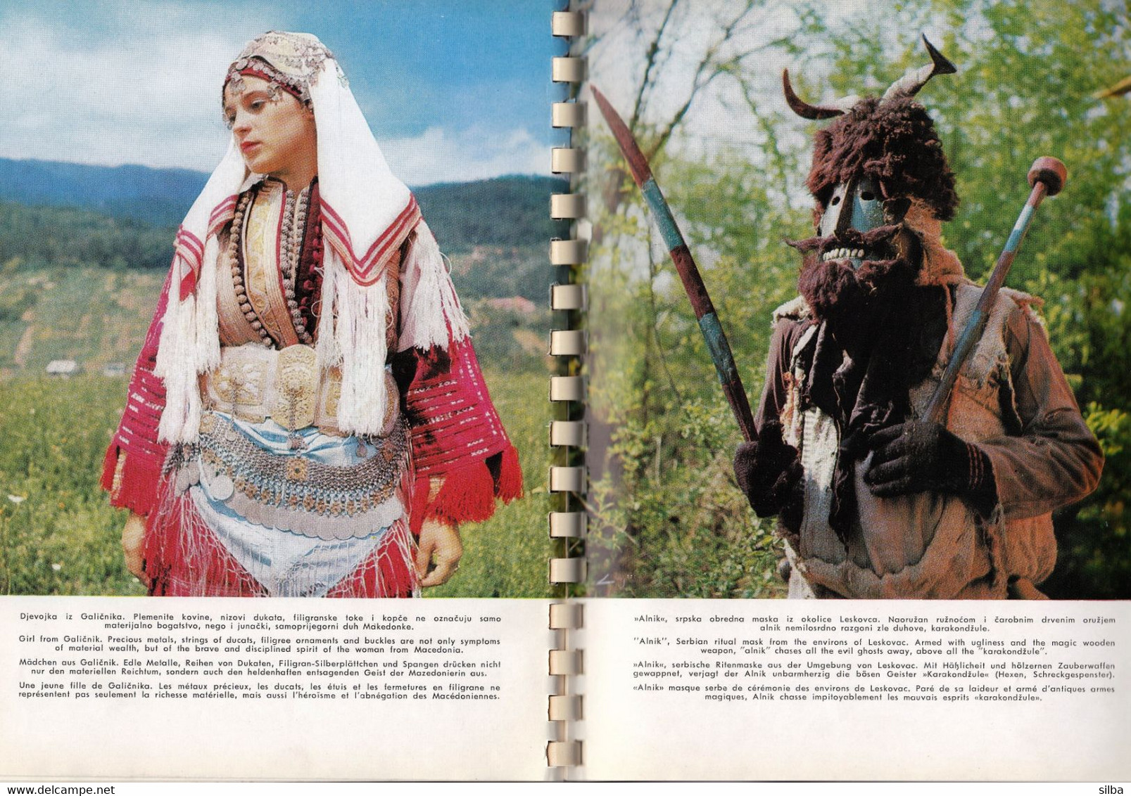 Folk costumes, Slovenia, Kosovo, Croatia, Bosnia, Serbia, Montenegro, Macedonia