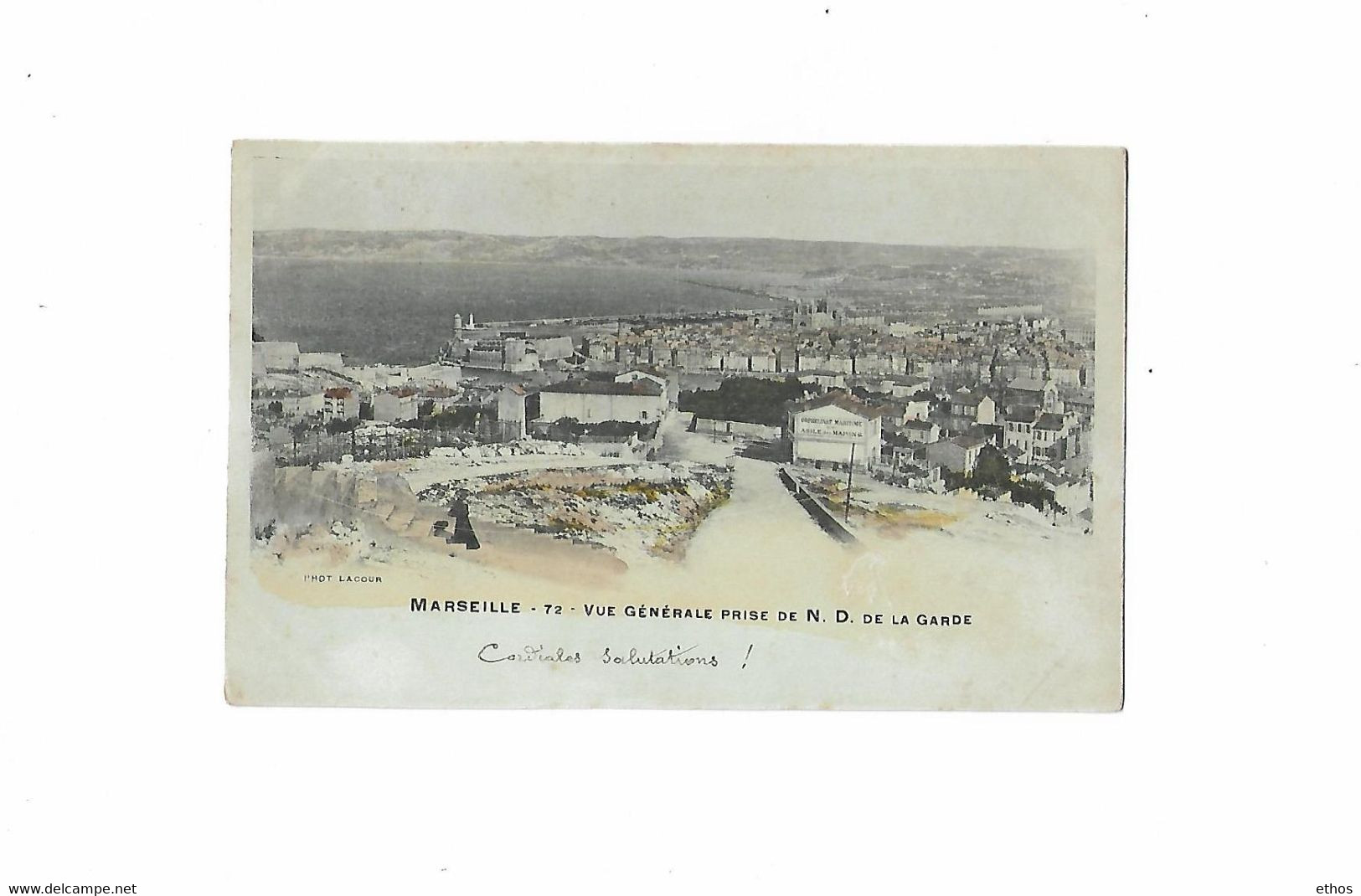 Vue Générale De Marseille En 1903 - Quartiers Nord, Le Merlan, Saint Antoine