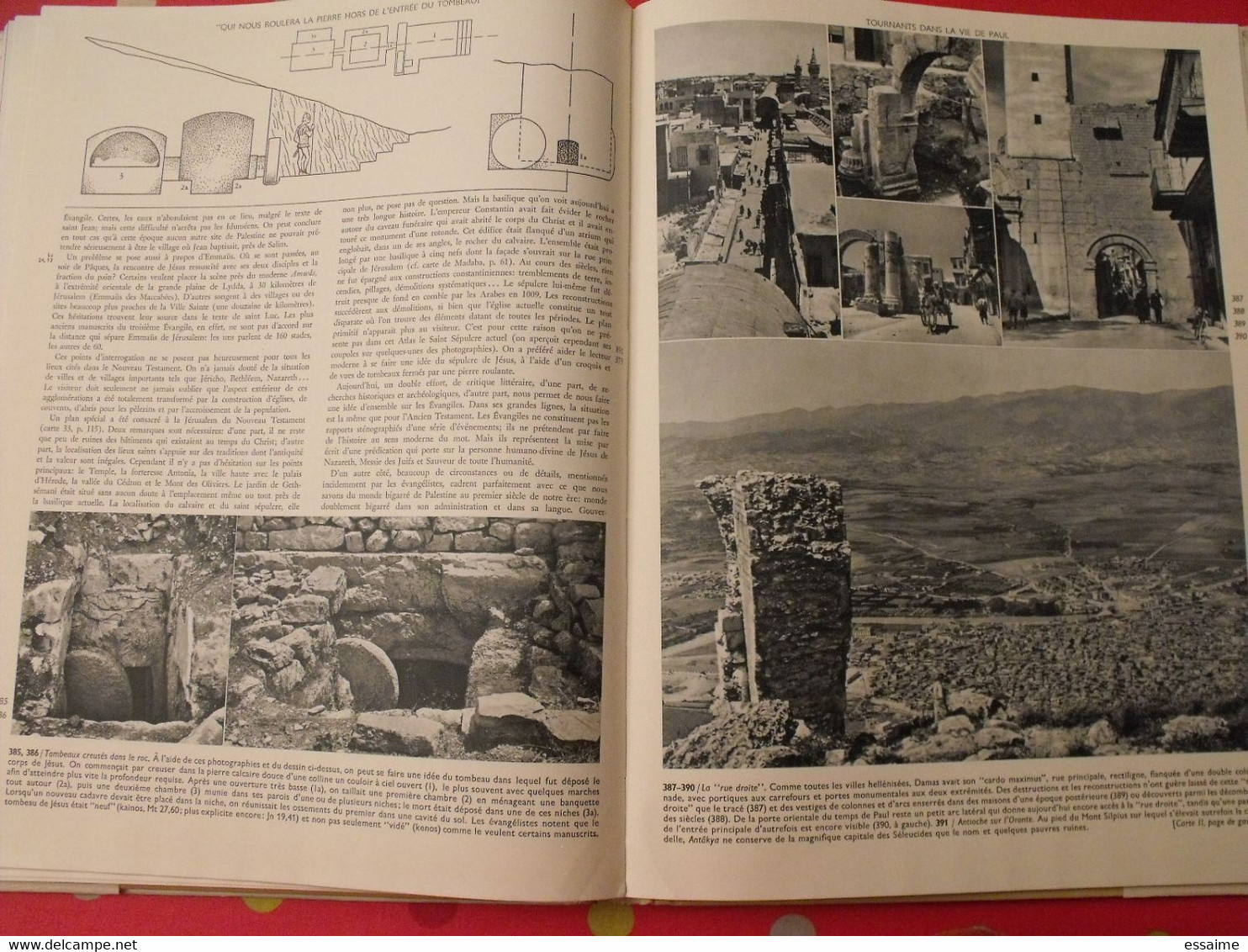 atlas de la bible. Grollenberg, Beaupère. Elsevier 1955. très illustré