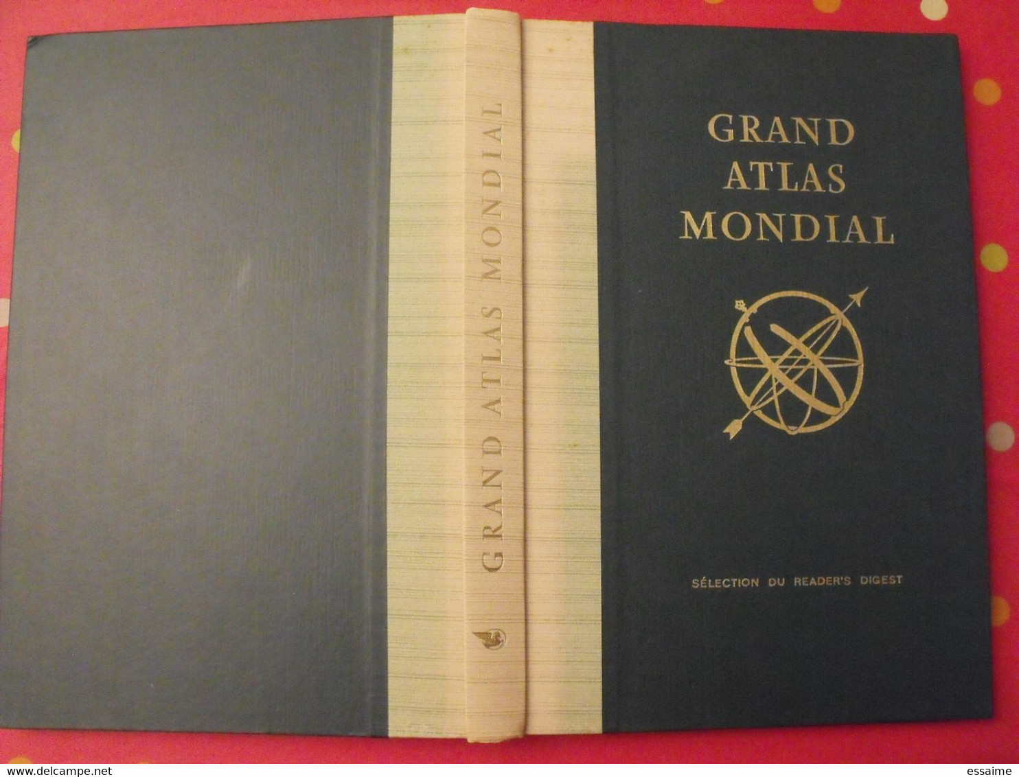 Grand Atlas Mondial. Très Illustré Et Grand Format. 1962 - Sin Clasificación