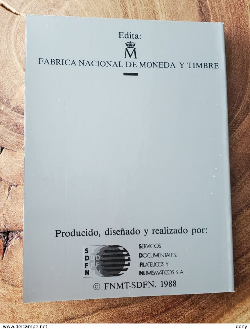 Libro Así Nace Una Moneda De La FNMT 1987 XXV Aniversario Boda Reyes Pruebas España -  Prove & Riconi