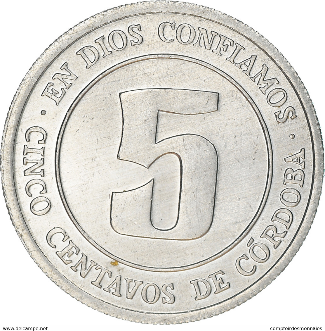 Monnaie, Nicaragua, 5 Centavos, 1974, SPL, Aluminium, KM:28 - Nicaragua