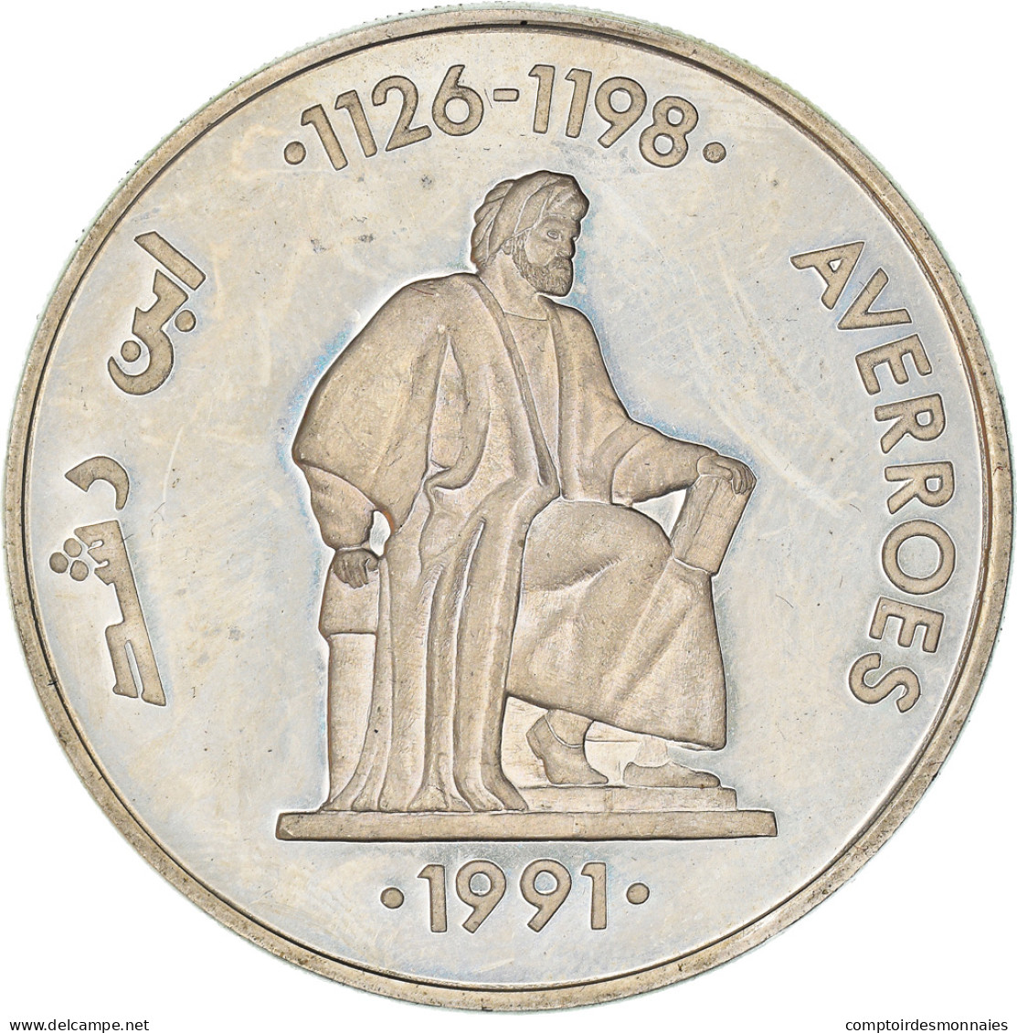 Monnaie, Espagne, Juan Carlos I, 5 Ecu, 1991, Madrid, SPL, Argent, KM:M31 - Prove & Riconi