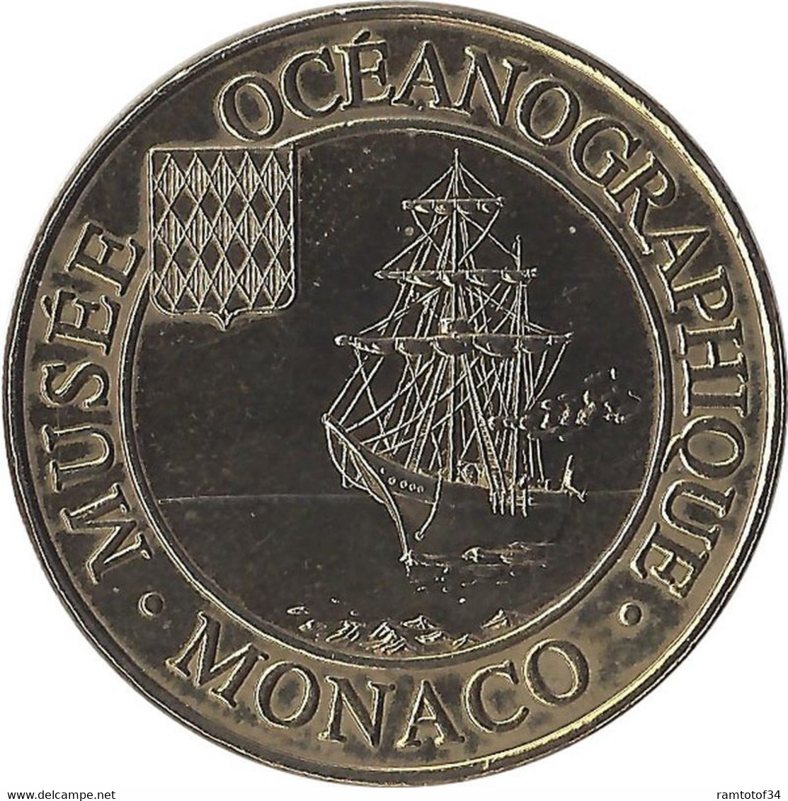 2021 MDP268 - MONACO - Musée Océanographique 1 (Le Bateau) / MONNAIE DE PARIS 2021 - 2021