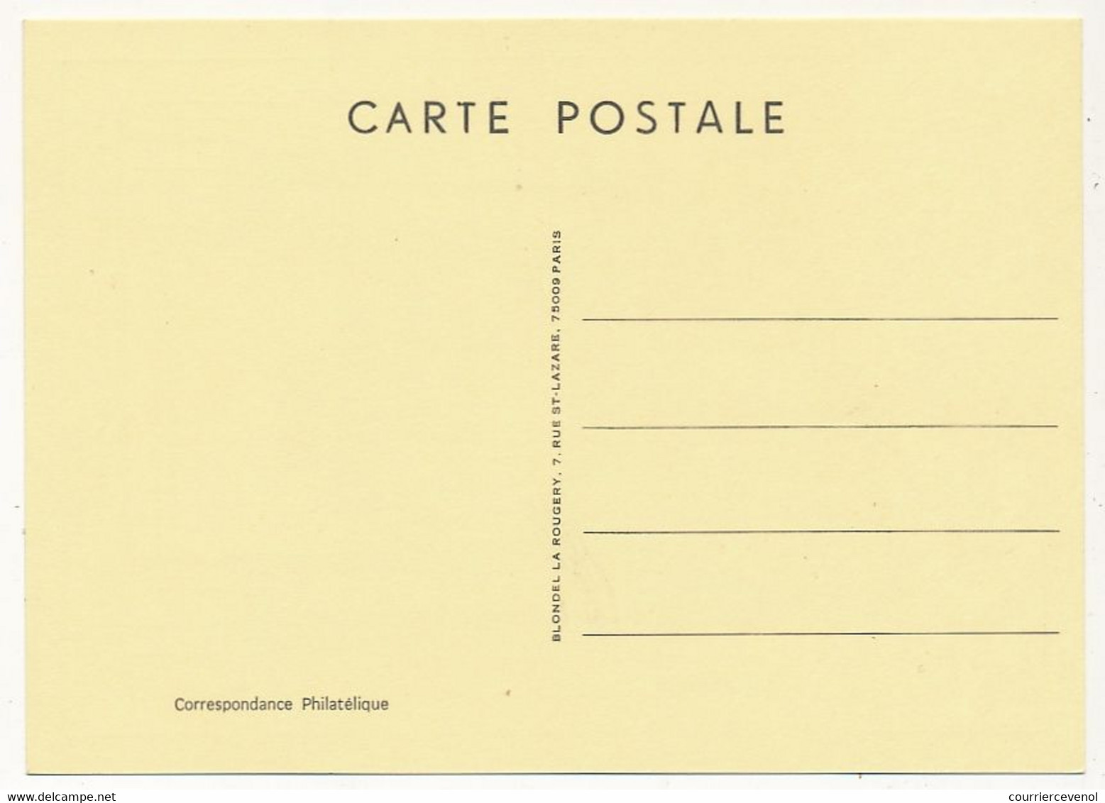 FRANCE - Carte Locale - Journée Du Timbre 1980 (La Lettre à Mélie) - 83 TOULON - 8/3/1980 - Tag Der Briefmarke