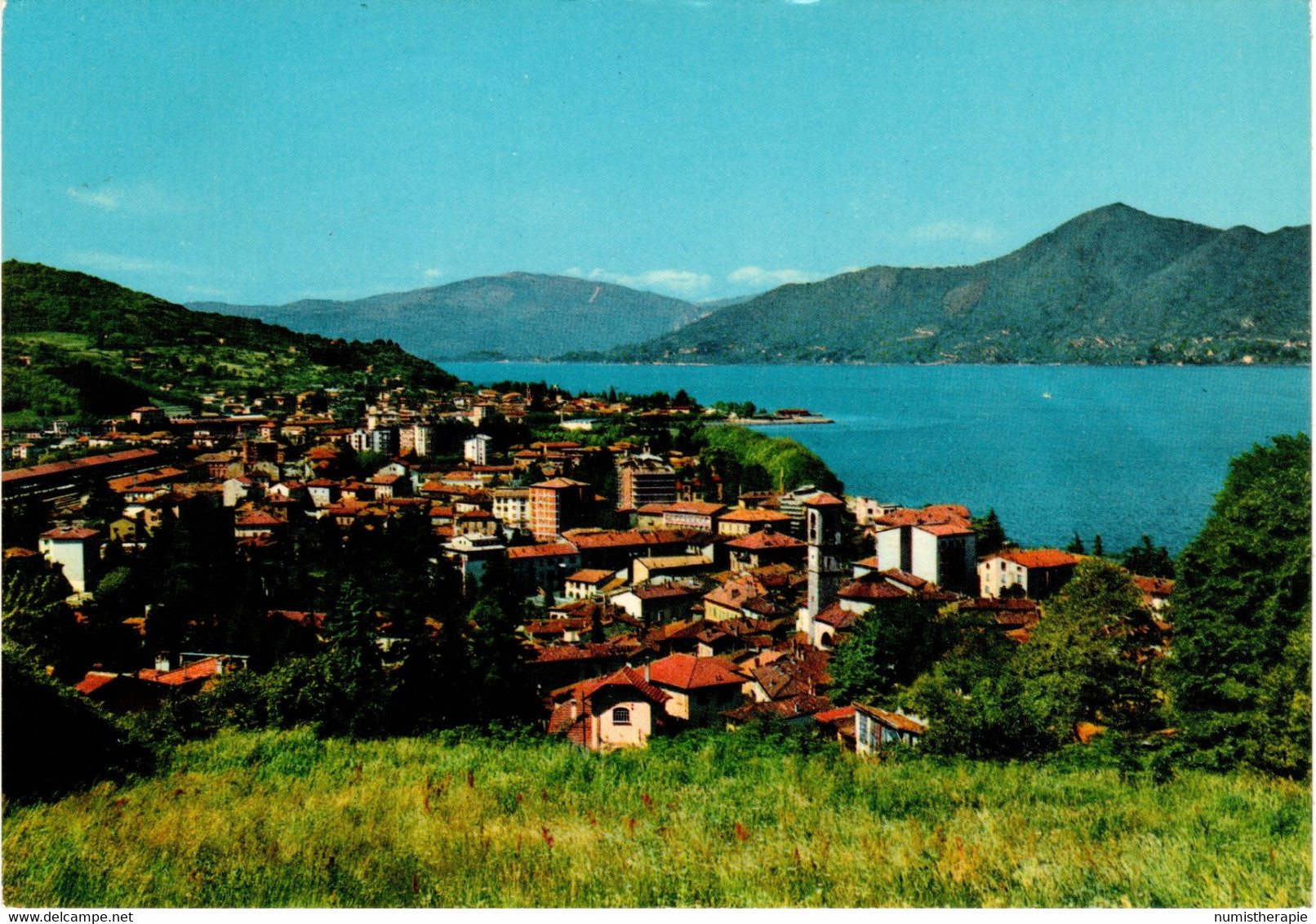 Luino : Vue Panora (CPM Voyagé 1972) - Luino