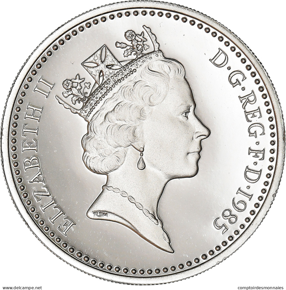Monnaie, Grande-Bretagne, Elizabeth II, Pound, 1985, FDC, Nickel-brass, KM:941 - 1 Pound