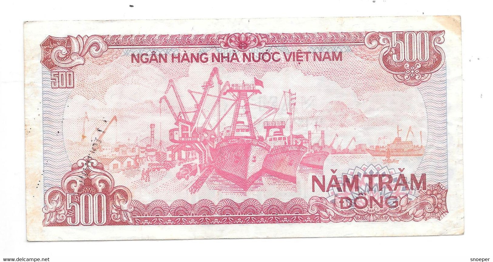 *n.  Vietnam 500 Dong 1988  101b - Viêt-Nam