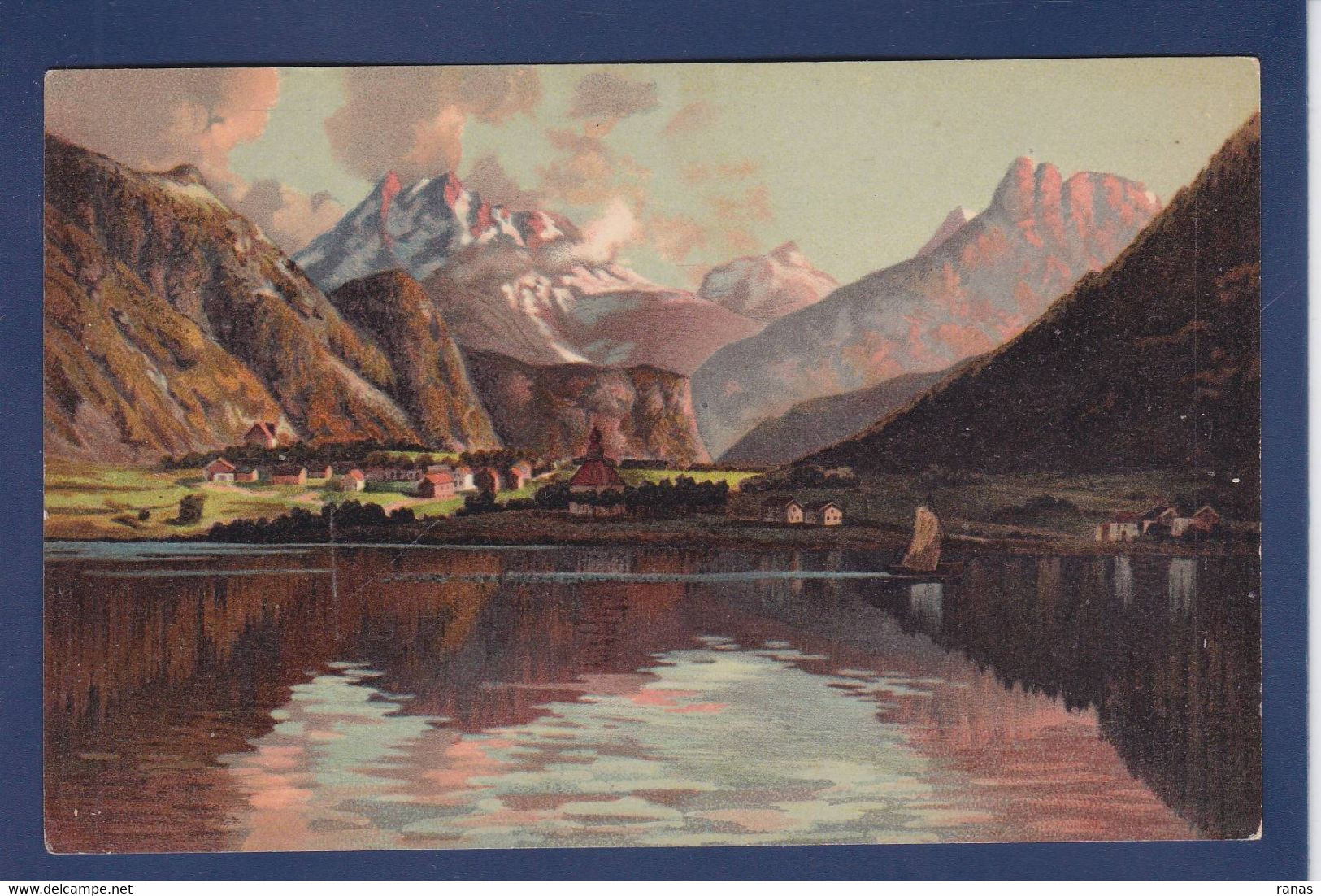 CPA Norvège Norge Norway Non Circulé Litho éditeur Stengel Romsdalshorn - Norwegen