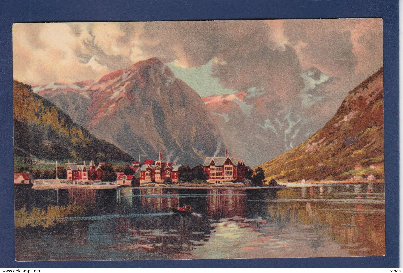 CPA Norvège Norge Norway Non Circulé Litho éditeur Stengel Balholm - Norwegen