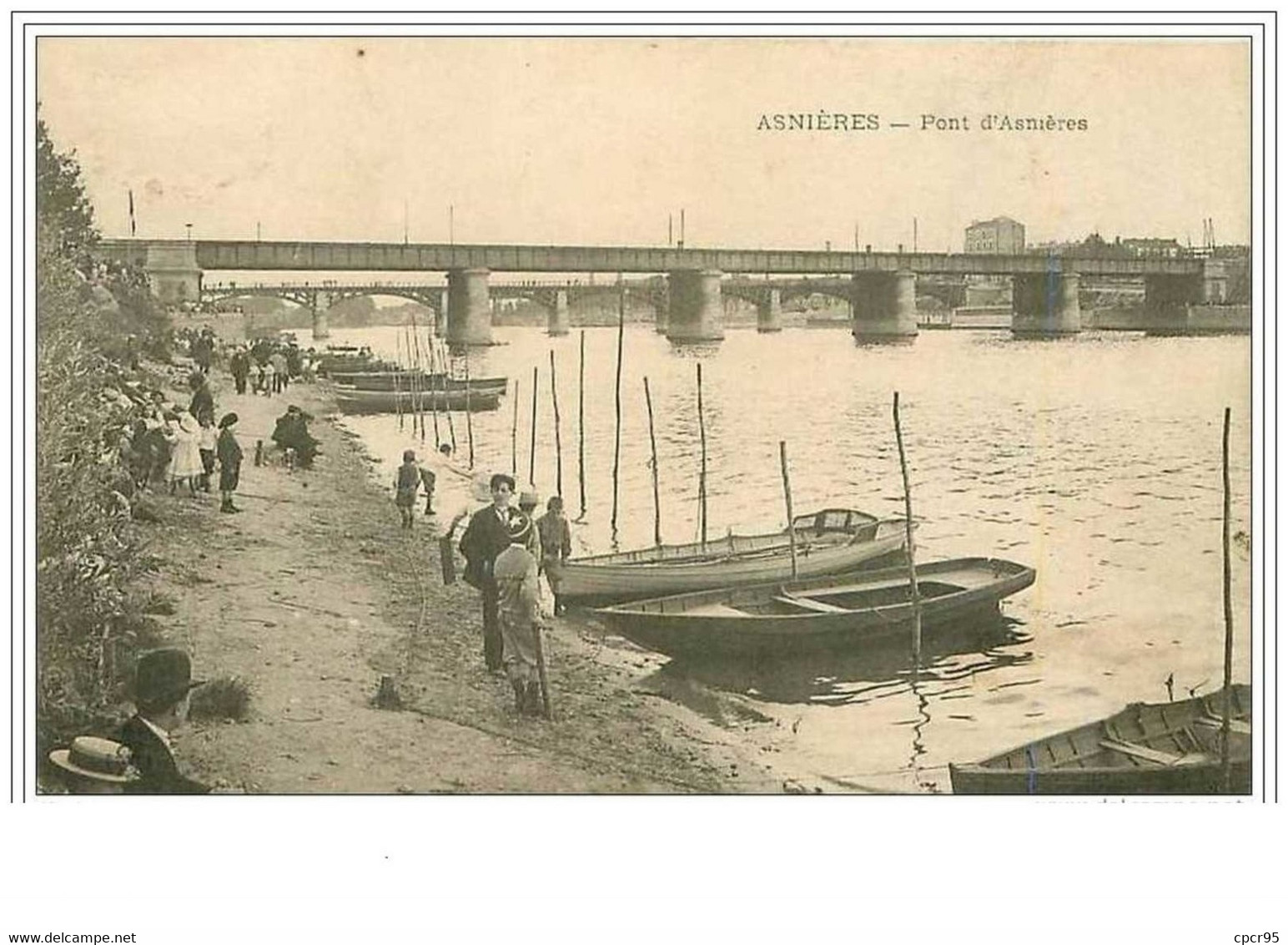 92.ASNIERES.PONT D'ASNIERES - Asnieres Sur Seine