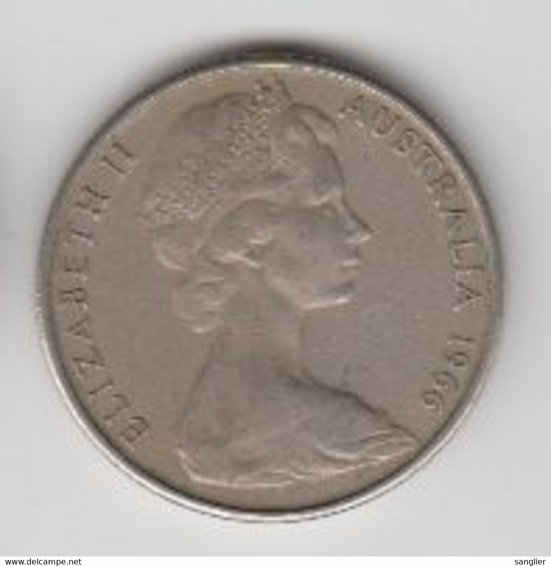 AUSTRALIE 20 CENTS 1966 - 20 Cents