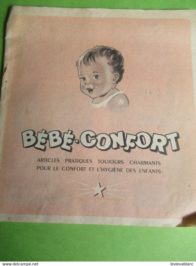 Catalogue Publicitaire/ BEBE-CONFORT/ Articles Pratiques Pour Le Confort Et L'Hygiène Des Enfants/ Vers 1950-60  PARF234 - Materiale Di Profumeria