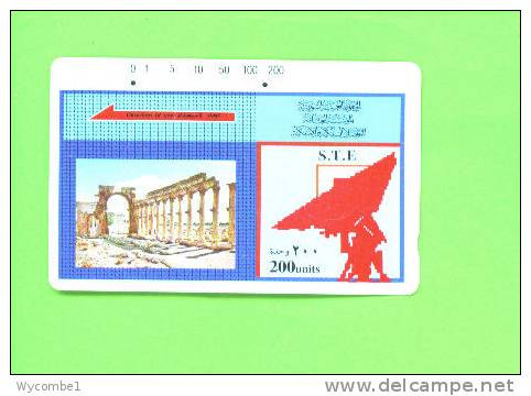 SYRIA - Magnetic Phonecard As Scan - Syrien