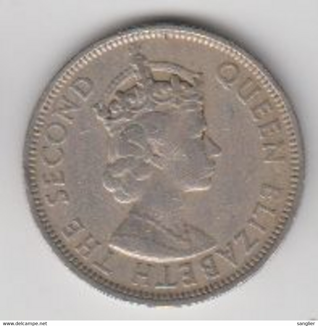 MAURITIUS - ONE RUPEE 1956 - Mauritanië