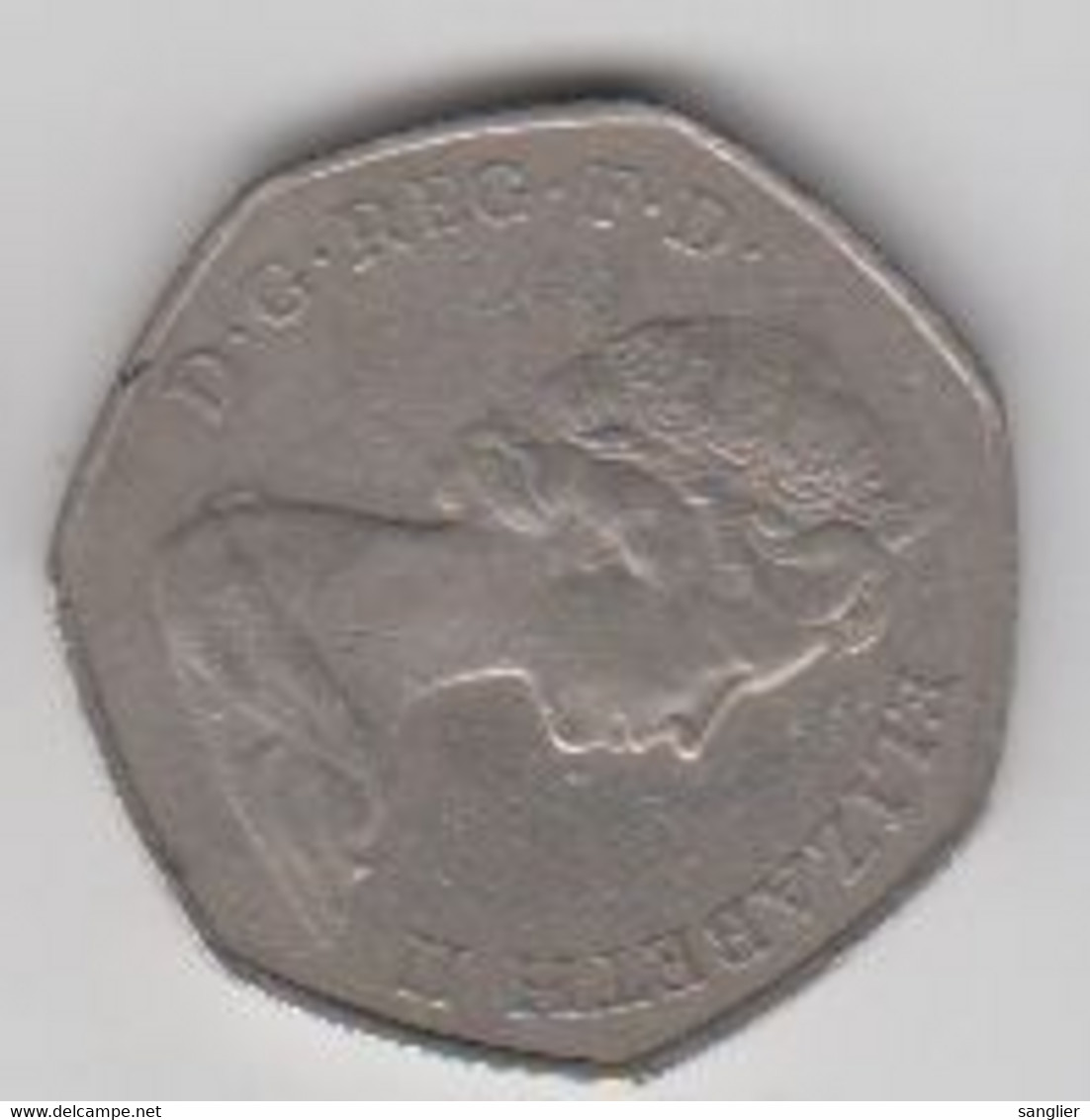 50 PENCE  1973 - 50 Pence