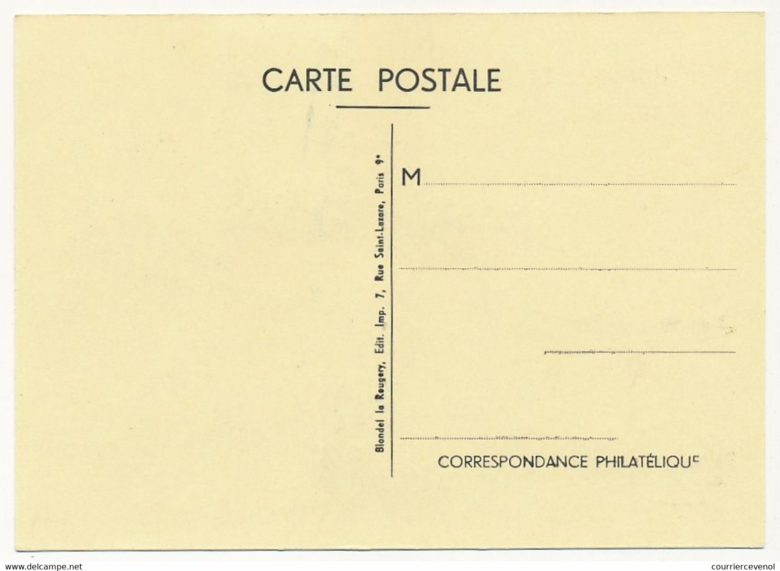 FRANCE - Carte Locale - Journée Du Timbre 1974 (Tri Automatique) - 06 MENTON - 9 Mars 1974 - Giornata Del Francobollo