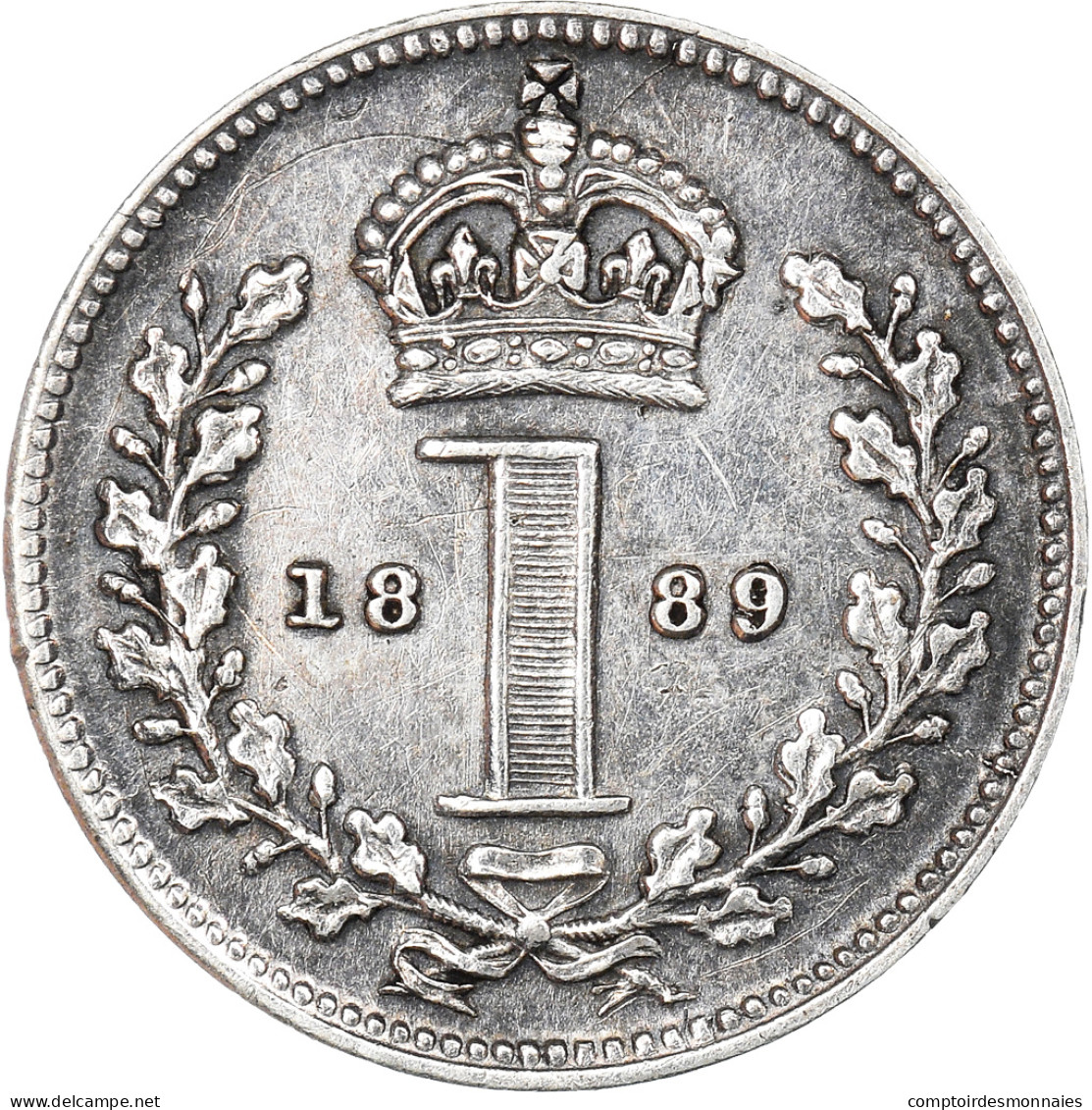 Monnaie, Grande-Bretagne, Victoria, Penny, 1889, Londres, SUP, Bronze, KM:755 - Andere & Zonder Classificatie