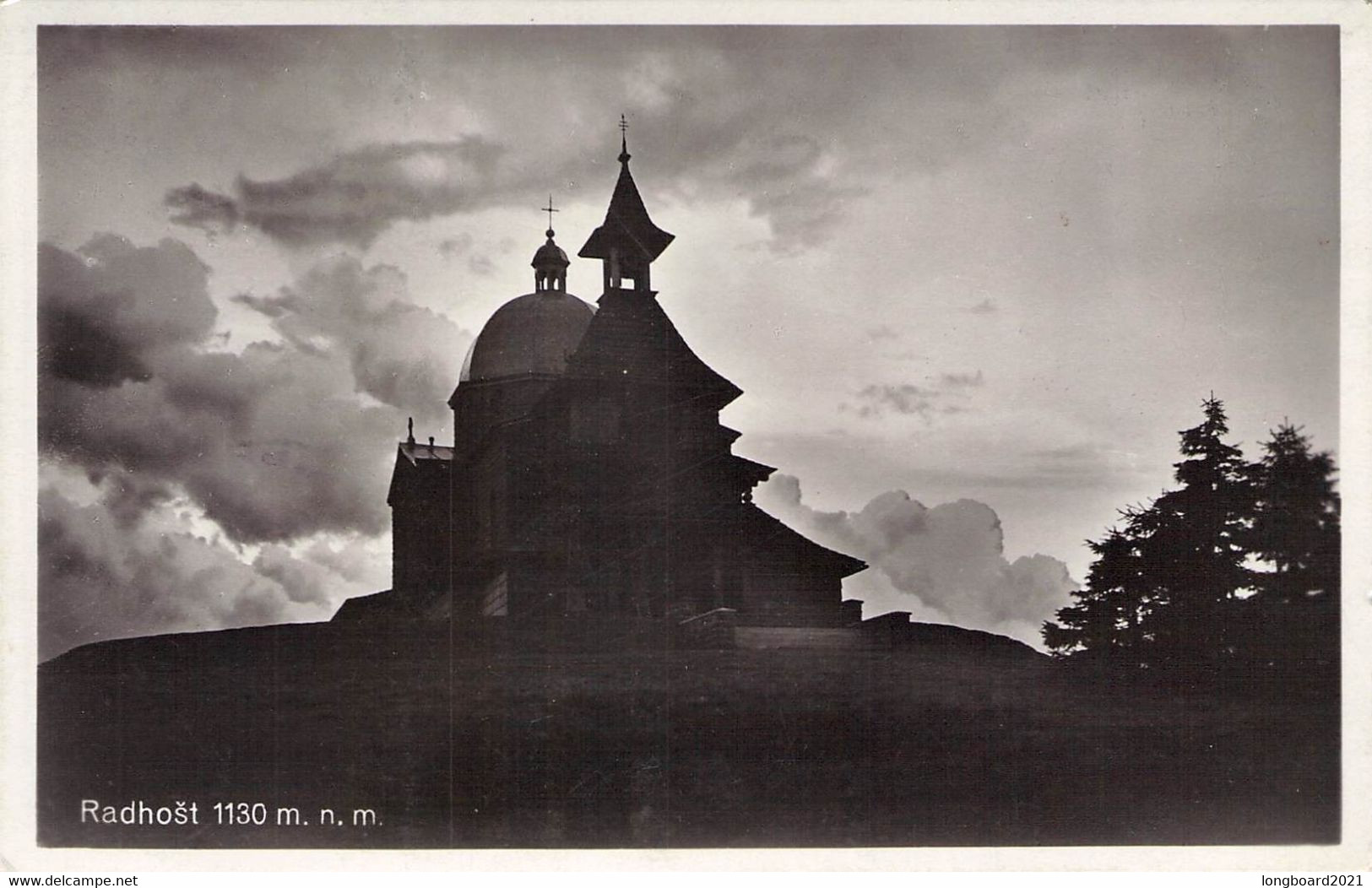 TSCHECHOSLOVAKIA - POSTKARTE 1939 RADHOST / P88 - Czech Republic