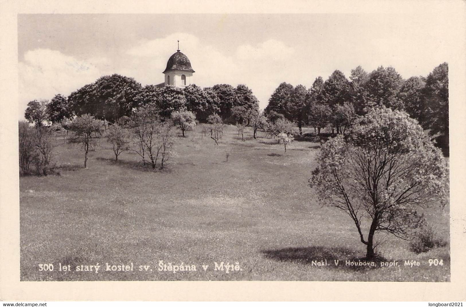 TSCHECHOSLOVAKIA - POSTKARTE 1939 300 LAT STARY KOSTEL SV. STEPANA V MYTE / P90 - Repubblica Ceca