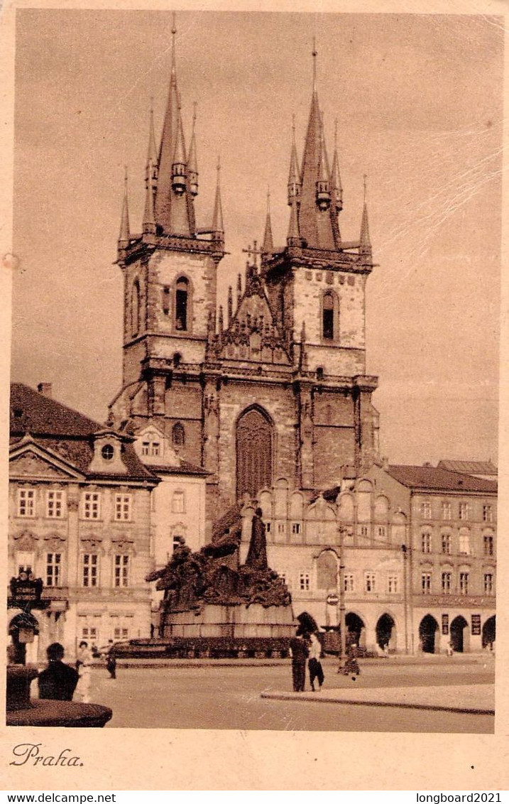 TSCHECHOSLOVAKIA - POSTKARTE 194? PRAG: ALTSTÄDTER RING / P95 - Tschechische Republik